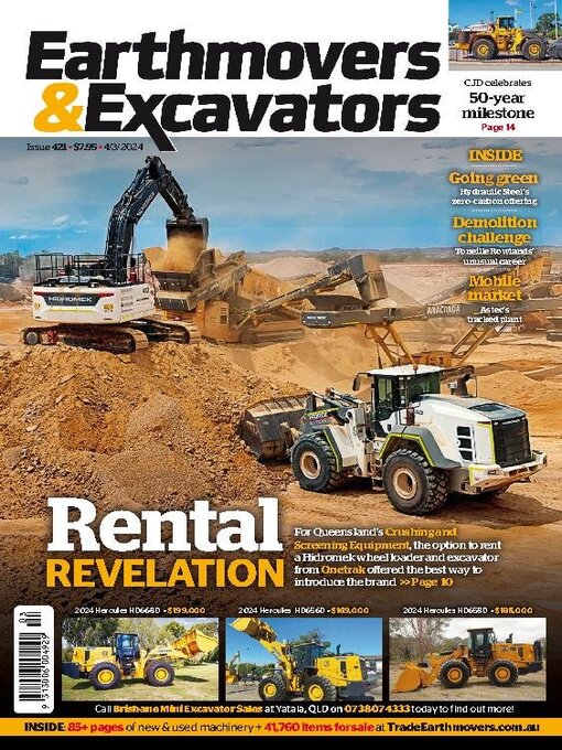 Title details for Earthmovers & Excavators by Prime Creative Media Pty Ltd - Available